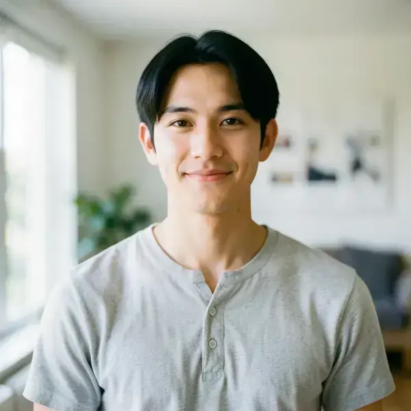 Portrait of David Kim, a HEART AND DAGGER SOUTHERN LTD client