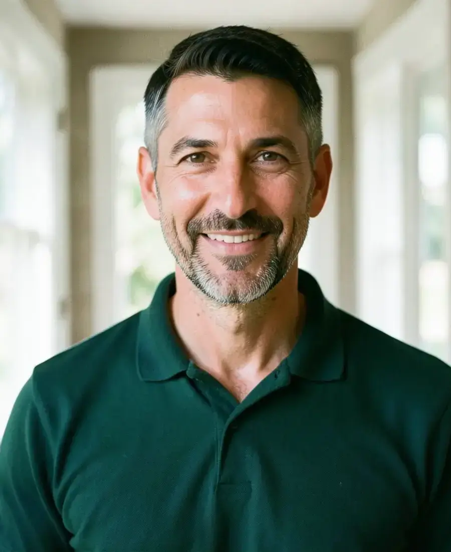 Portrait of Daniel Ruiz, repairs lead at Creoenem Home Solutions